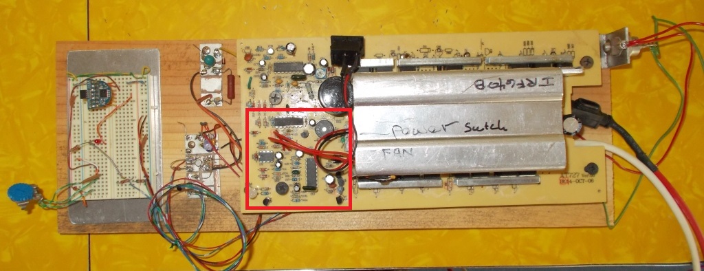 Radius Tool in use